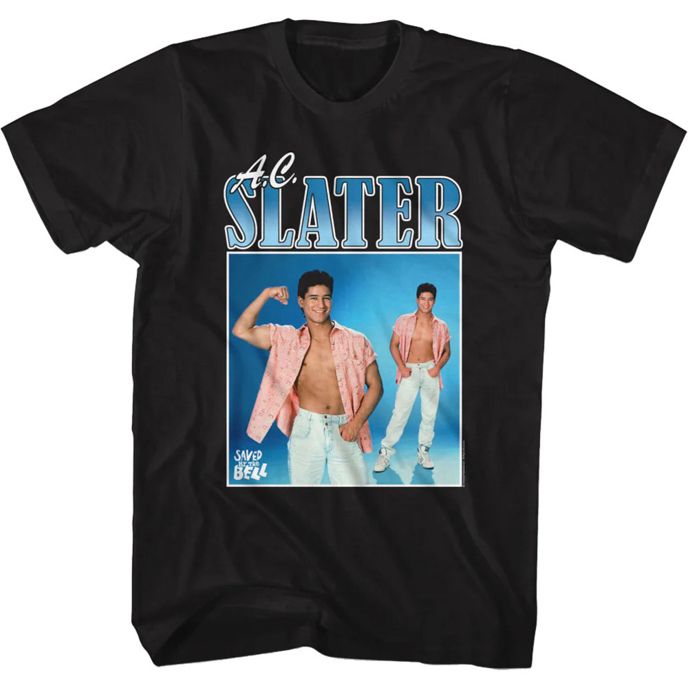 Ac Slater Saved By The Bell Tshirt